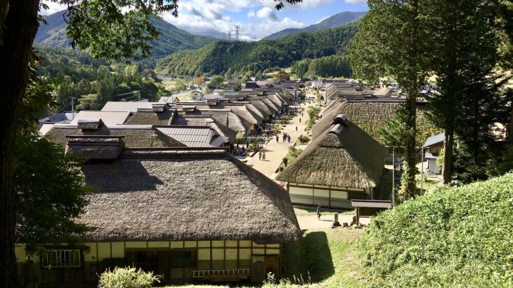 福島県南会津郡－大内宿