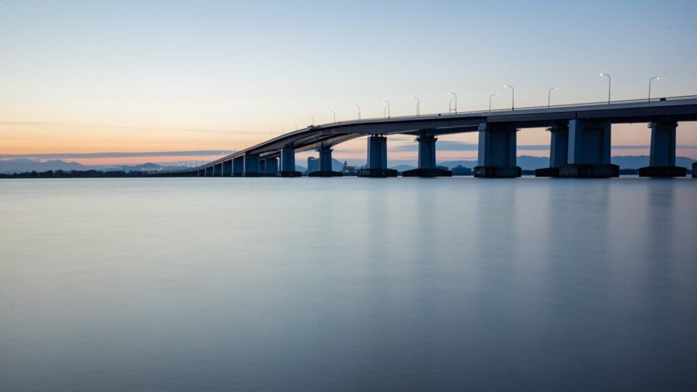 滋賀県大津市・守山市－琵琶湖大橋